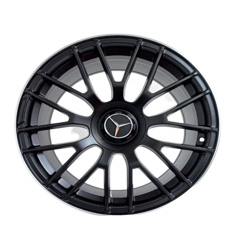 GENERICO - Set 4 - Llanta - 18x8.5 5x112 Et35 Mb-lm Mbenz9002 Replica