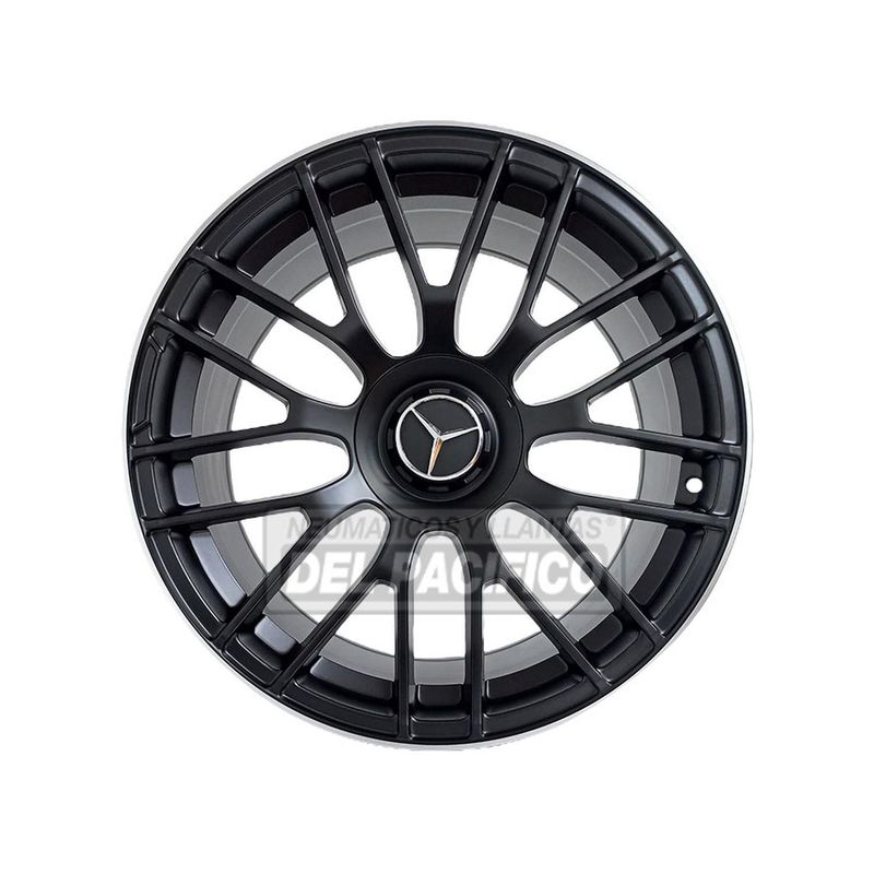 GENERICO - Set 4 - Llanta - 19x8.5 5x112 Et35 Mb-lm Mbenz9002 Replica
