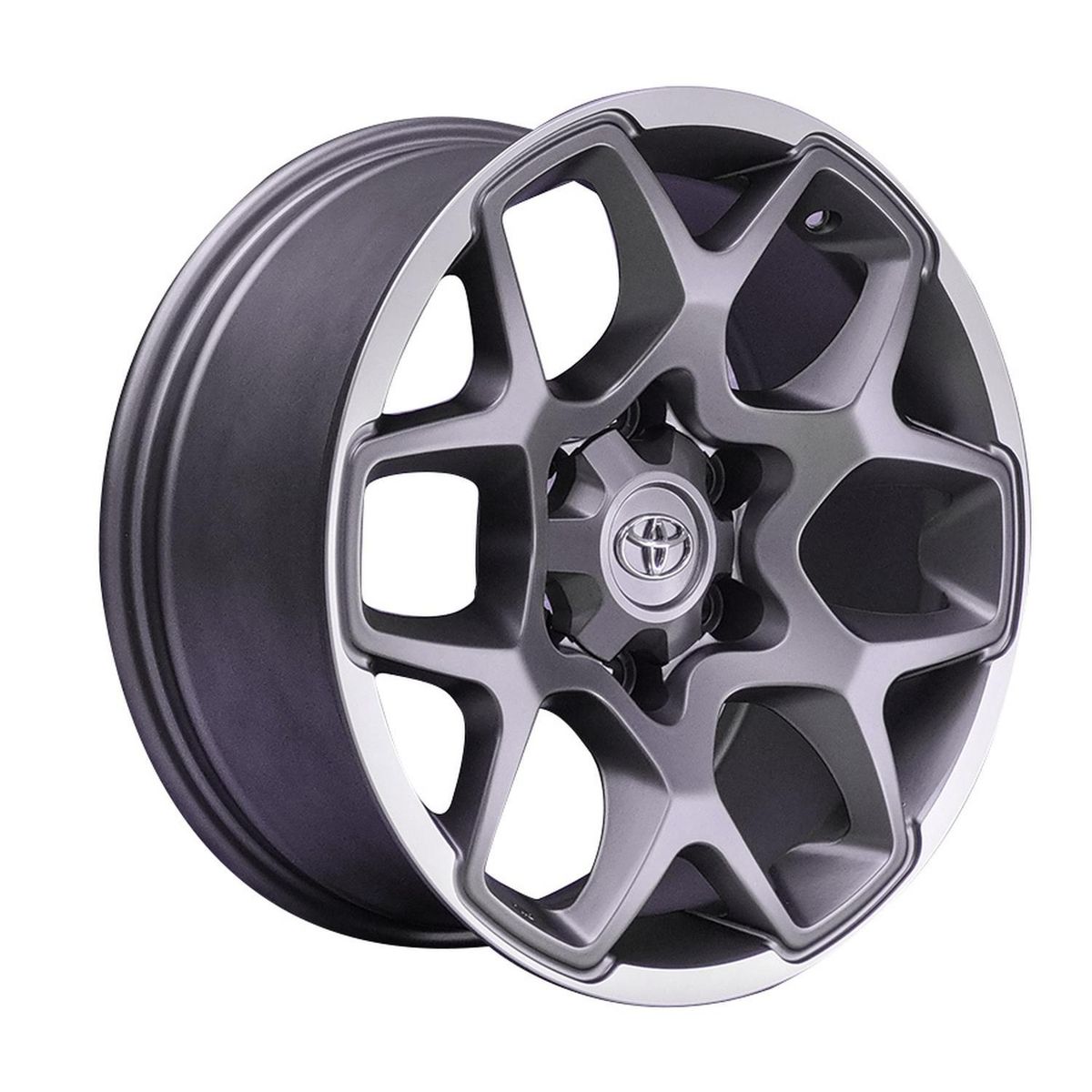 GENERICO - Set 4 Llanta 17x7.5 6x139 Et10 Gazoo Mg-lm