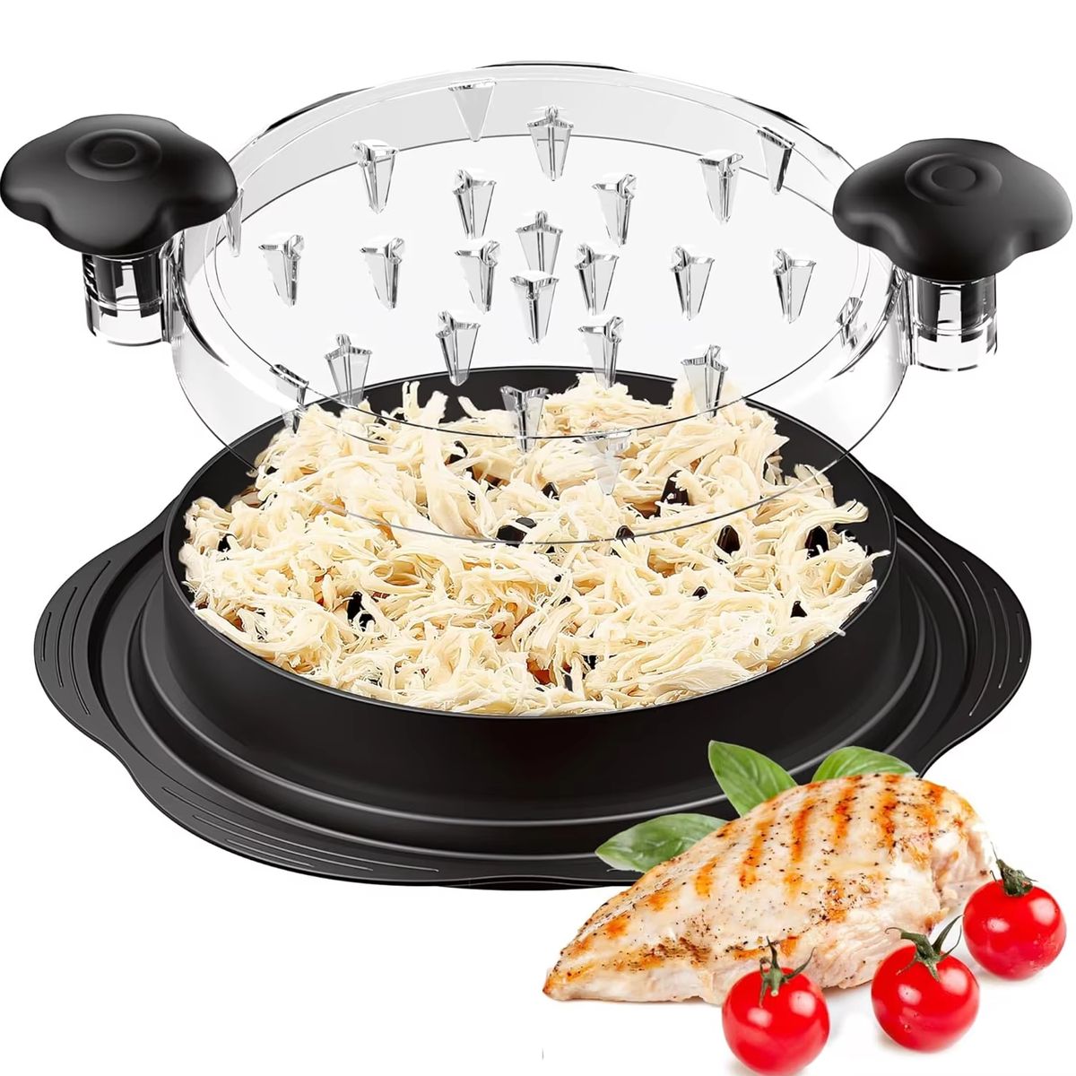 GENERICO - Trituradora de pollo manual Desmenuzadora de carne