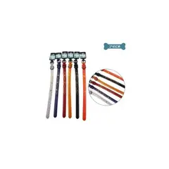 GENERICO - Collar PU Con Diseño Huella De Perro Aleatorio 2x45cm 12pcs