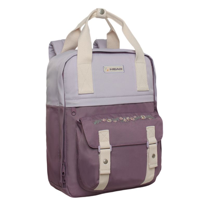 HEAD - Mochila Mujer Moda Omega Bordado Lila Head