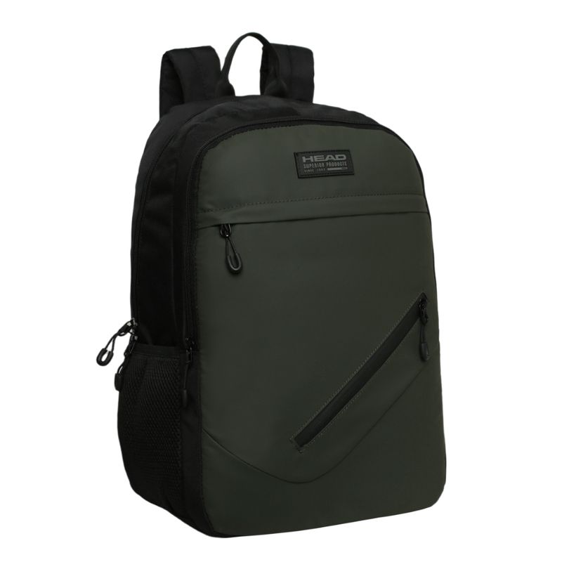 HEAD - Mochila Engomada Carens Reverse Verde Militar Head