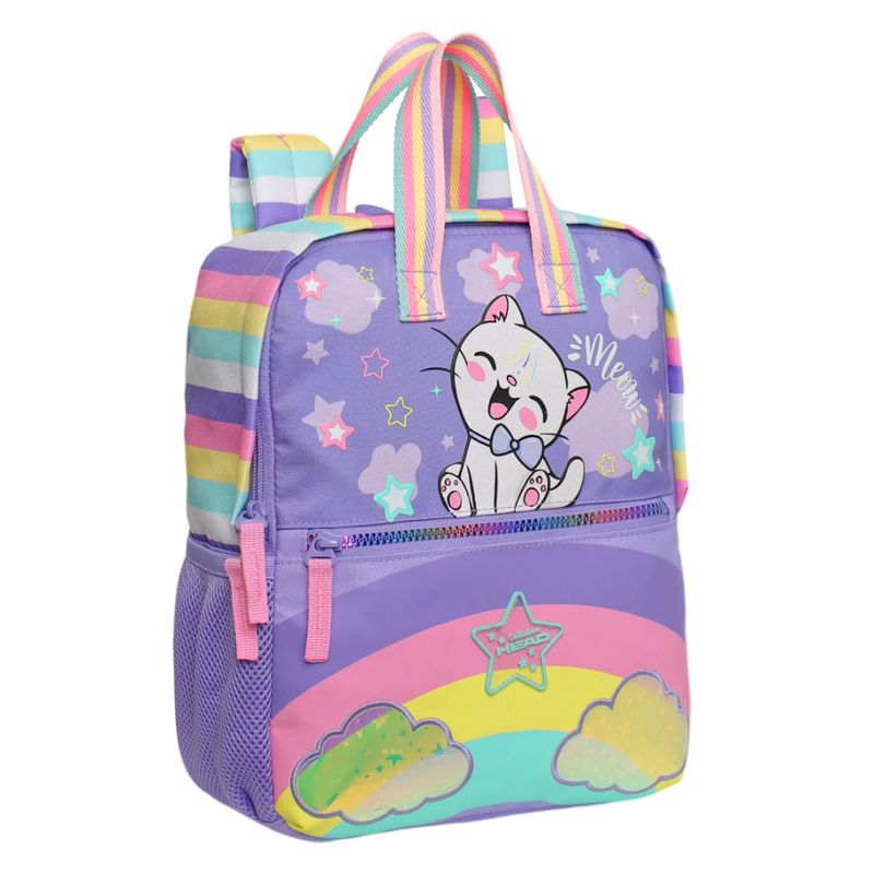 HEAD - Mochila Infantil Niña Pepa Cat Rainbow Lila Head