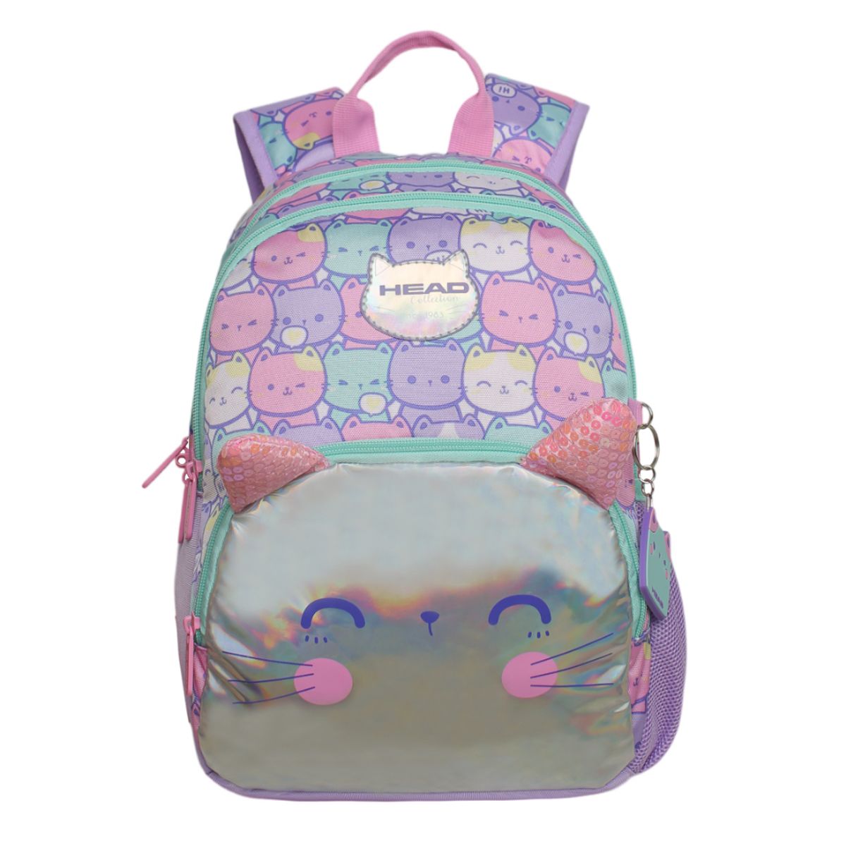 HEAD - Mochila Infantil Niña Gum New Gatos Pastel Head