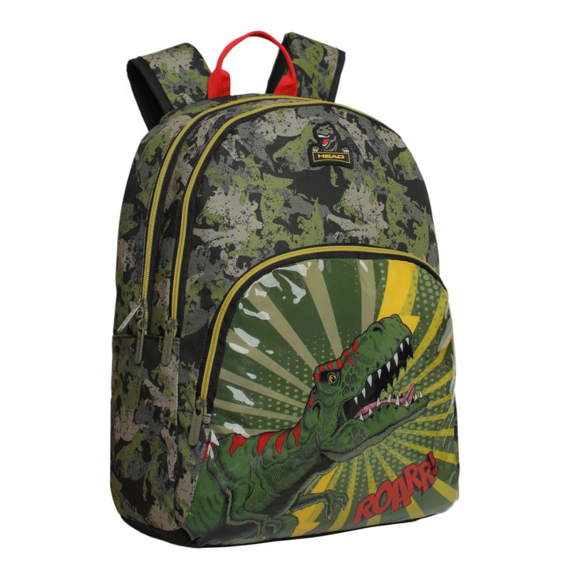 HEAD - Mochila Infantil Hombre Balloon T-Rex Comic Verde Head