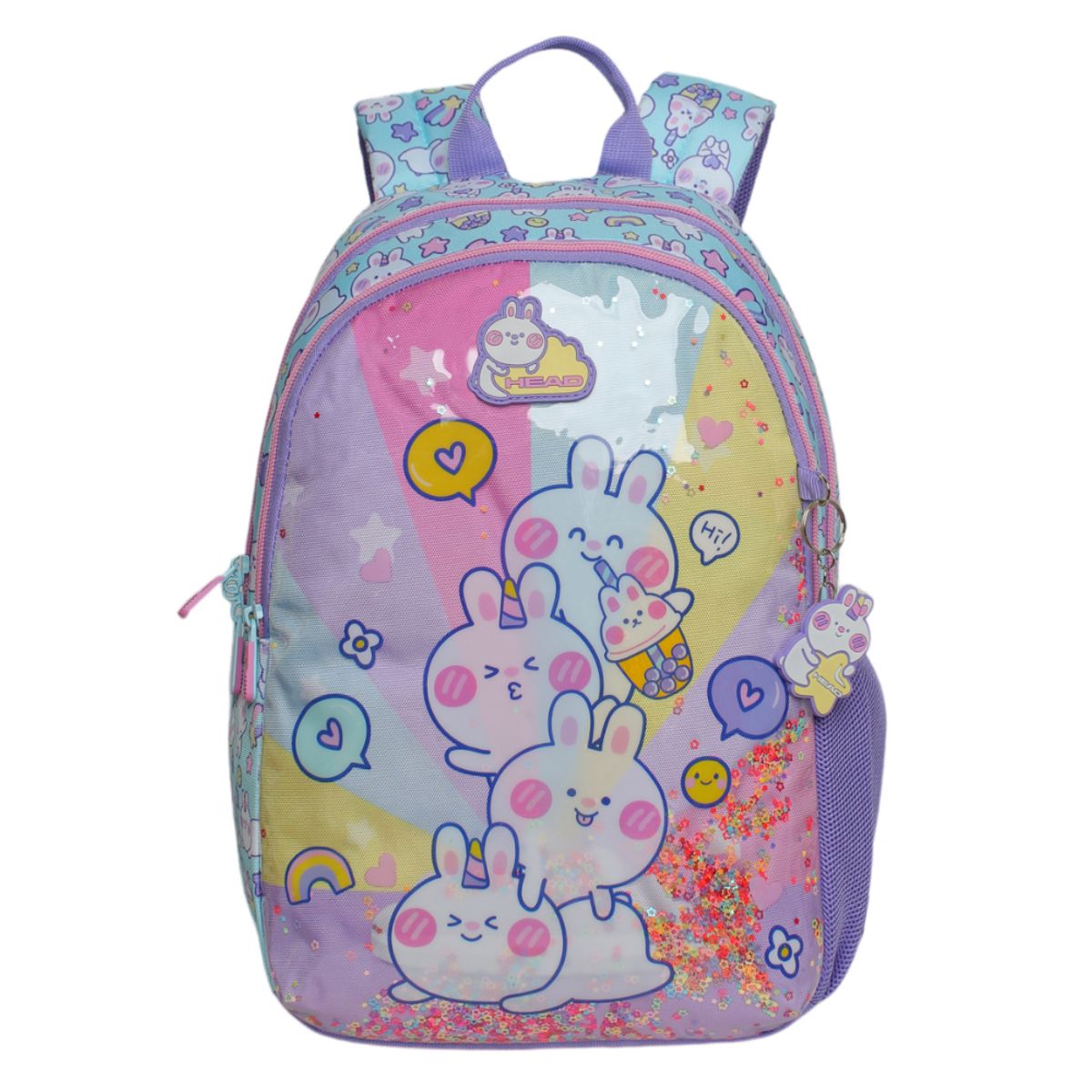 HEAD - Mochila Infantil Niña Bionica Conejos Menta Head