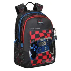 HEAD - Mochila Infantil Niño Bionica Future Gamer Negro