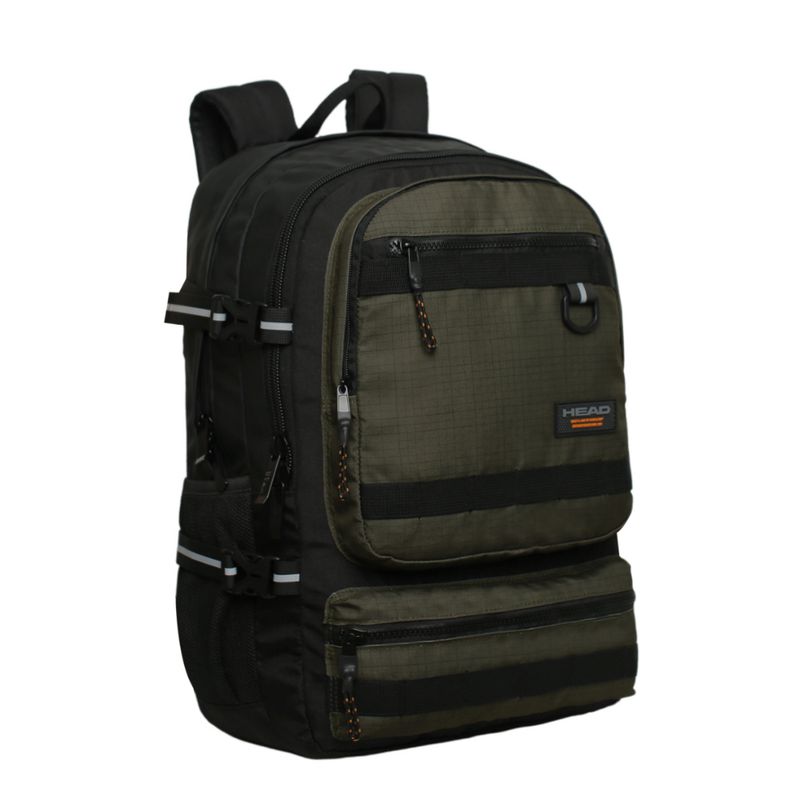 HEAD - Mochila Expedition 40 Litros Cuadros Verde Head