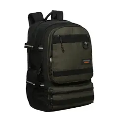 HEAD - Mochila Expedition 40 Litros Cuadros Verde