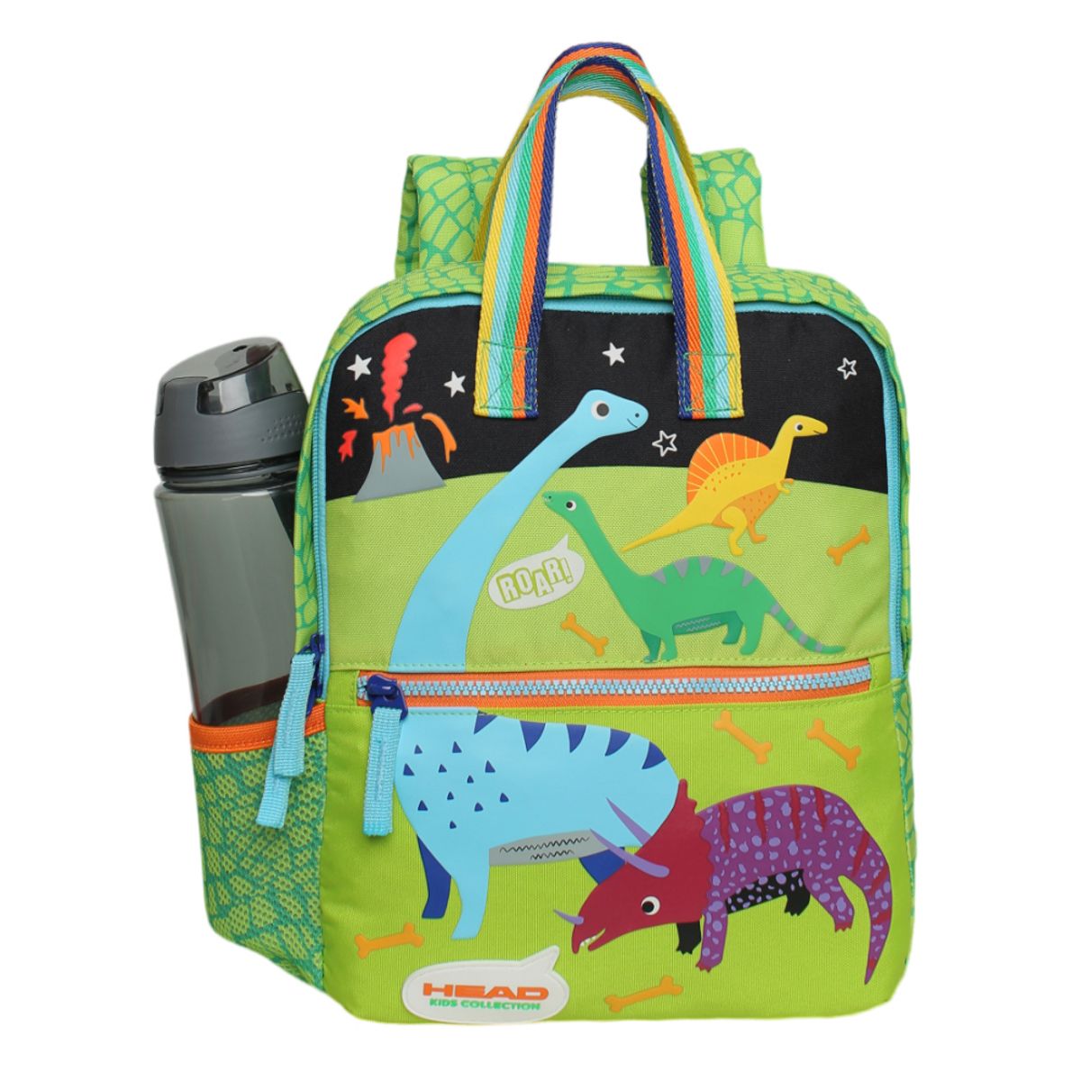 HEAD - Mochila Infantil Niño Pepa Dino Volcan Verde Head