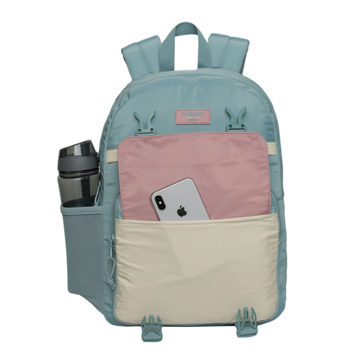 HEAD - Mochila Mujer Corolla Color Block Menta Head