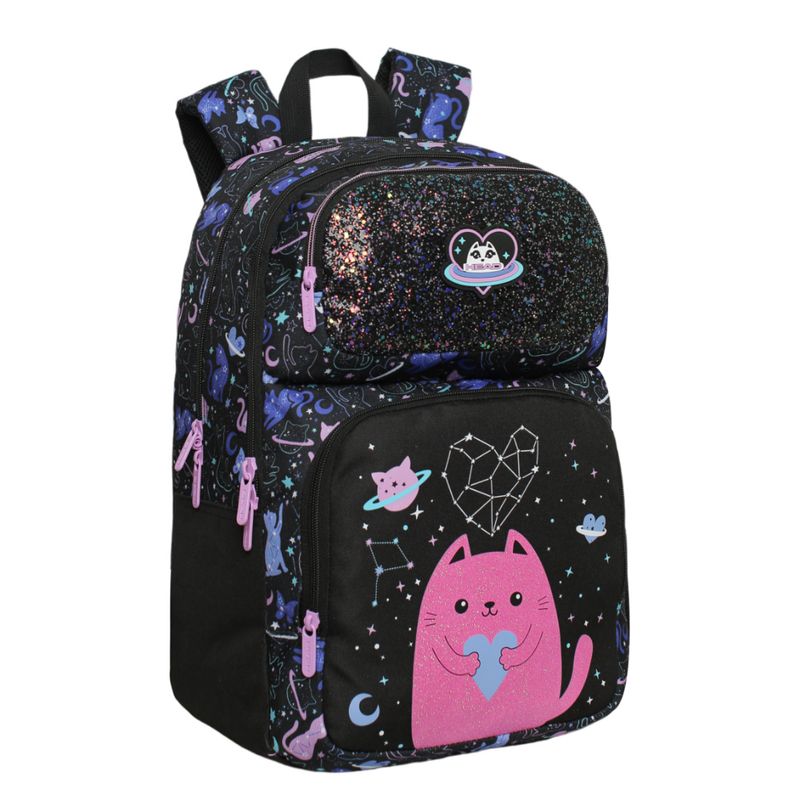 HEAD - Mochila Infantil Niña Fantasy Space Cat Negro Head