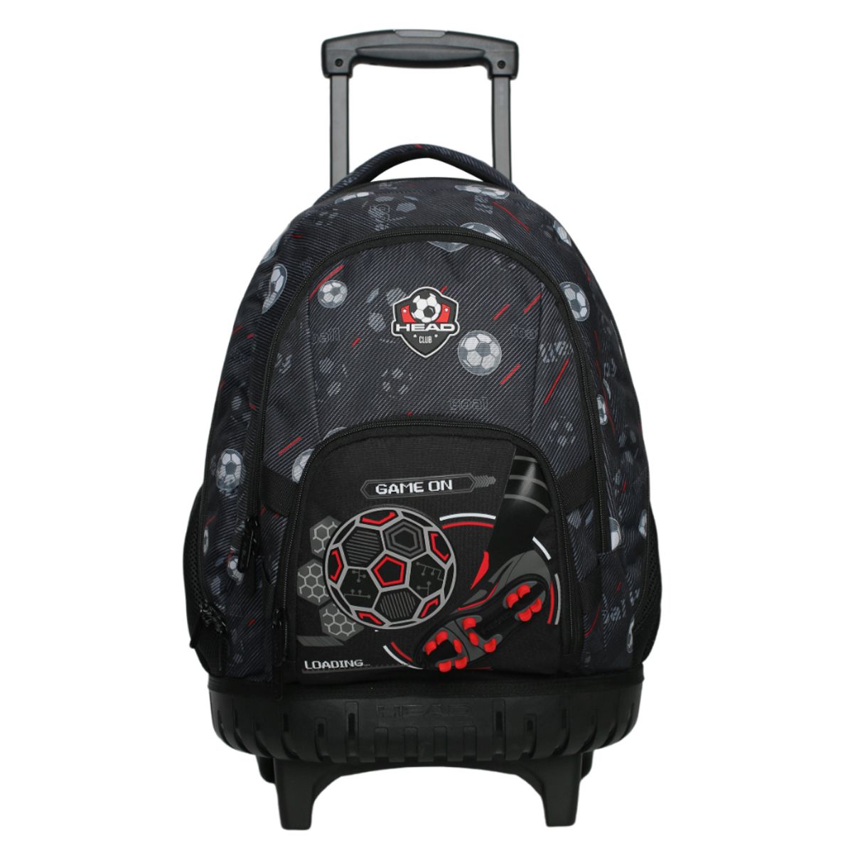 HEAD - Mochila Infantil Carro New Kodiac Futbol Negro Head