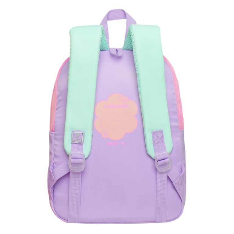 Mochila Infantil Nina Sweet Color Block Rosado Rosa TALLA UNICA