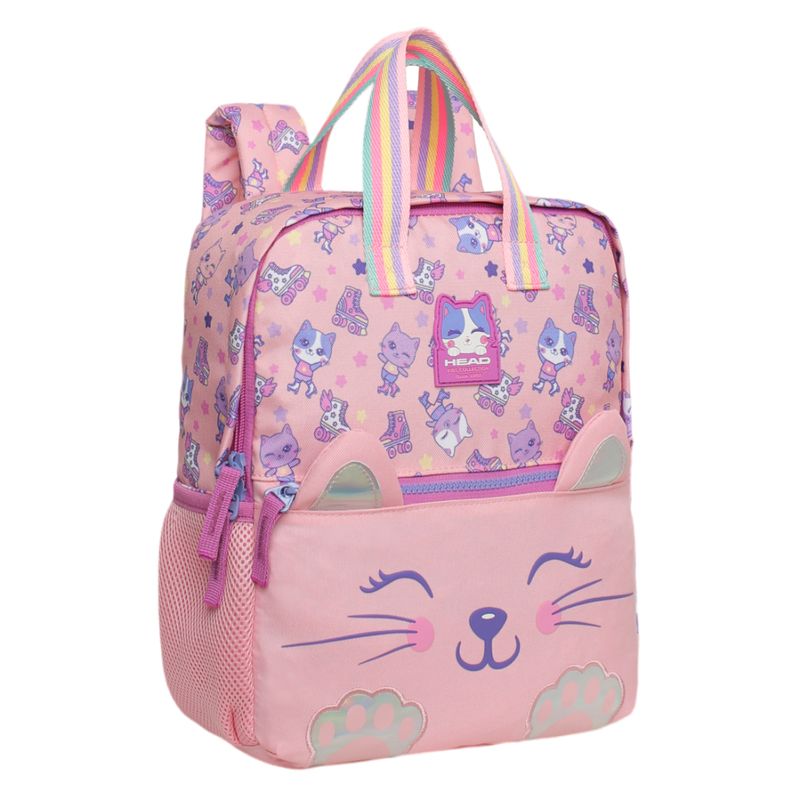 HEAD - Mochila Infantil Niña Pepa Gato Patines Rosado Head