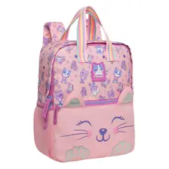 HEAD - Mochila Infantil Niña Pepa Gato Patines Rosado