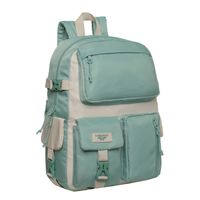 Mochila Mujer Escalade Kawaii Color Block Menta