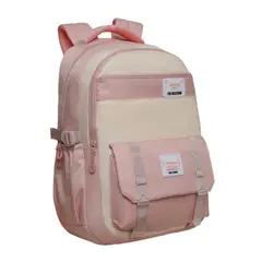 HEAD - Mochila Mujer Kawaii Venza Color Block Rosado