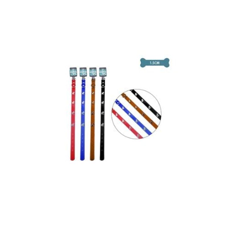 GENERICO - Collar PU Con Tachuelas De Perro Color Aleatorio 15cm 12pcs