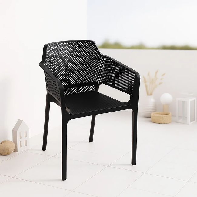 KLIK - Butaca Terraza Exterior Wide Air - Negra