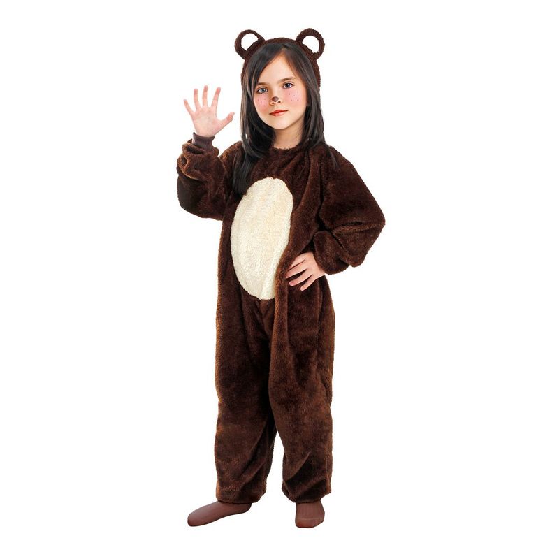 GENERICO - TRAJE INFANTIL OSO 5-6