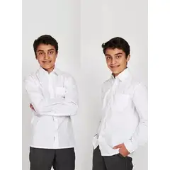 JAYSON - Camisa Manga Larga Niño Polera Juvenil Escolar