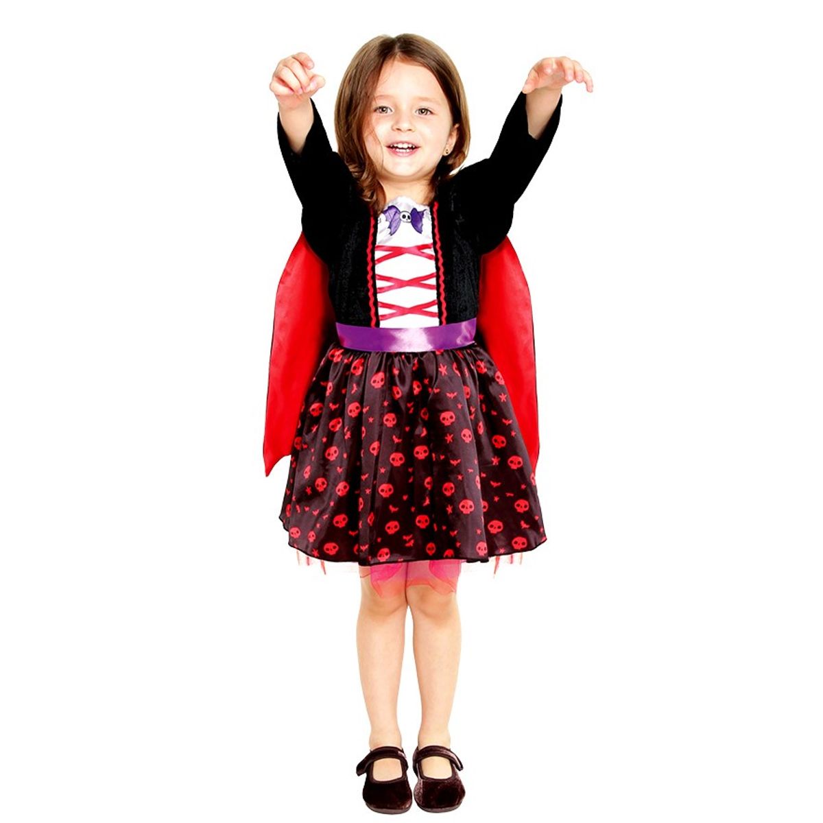 GENERICO - TRAJE INFANTIL VAMPIRESA 6-12M