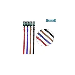 GENERICO - Collar PU Con Tachuelas Color Aleatorio 2x47cm 12pcs