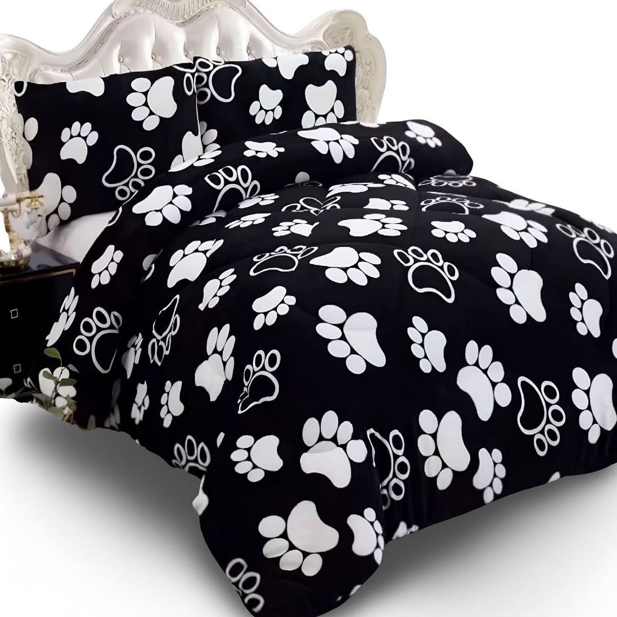 GENERICO - COBERTOR CHIPORRO PATITAS  2 PLAZAS +2 FUNDAS DE ALMOHADA