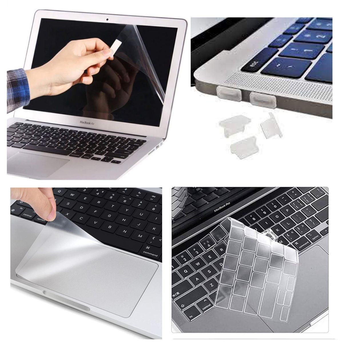 GENERICO - Kit Protección Compatible Macbook Air M1  A2179 / A2337