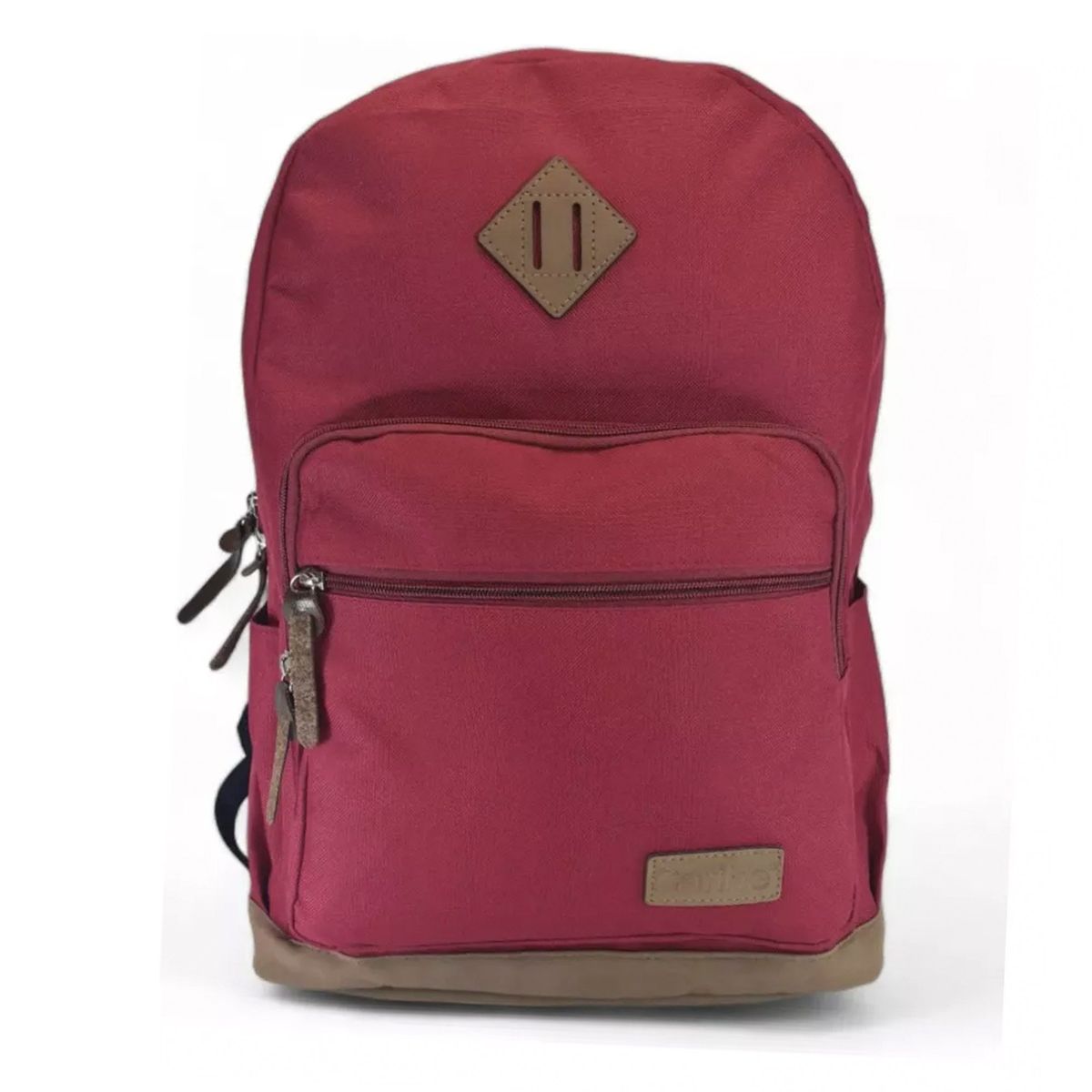 GENERICO - Mochila Grande Urbana Escolar Juvenil Unisex Burdeo