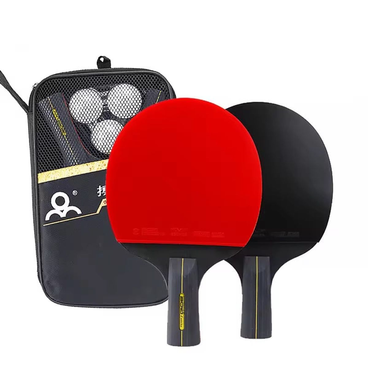 GENERICO - Paletas De Ping Pong Prof 6 Star + Estuche
