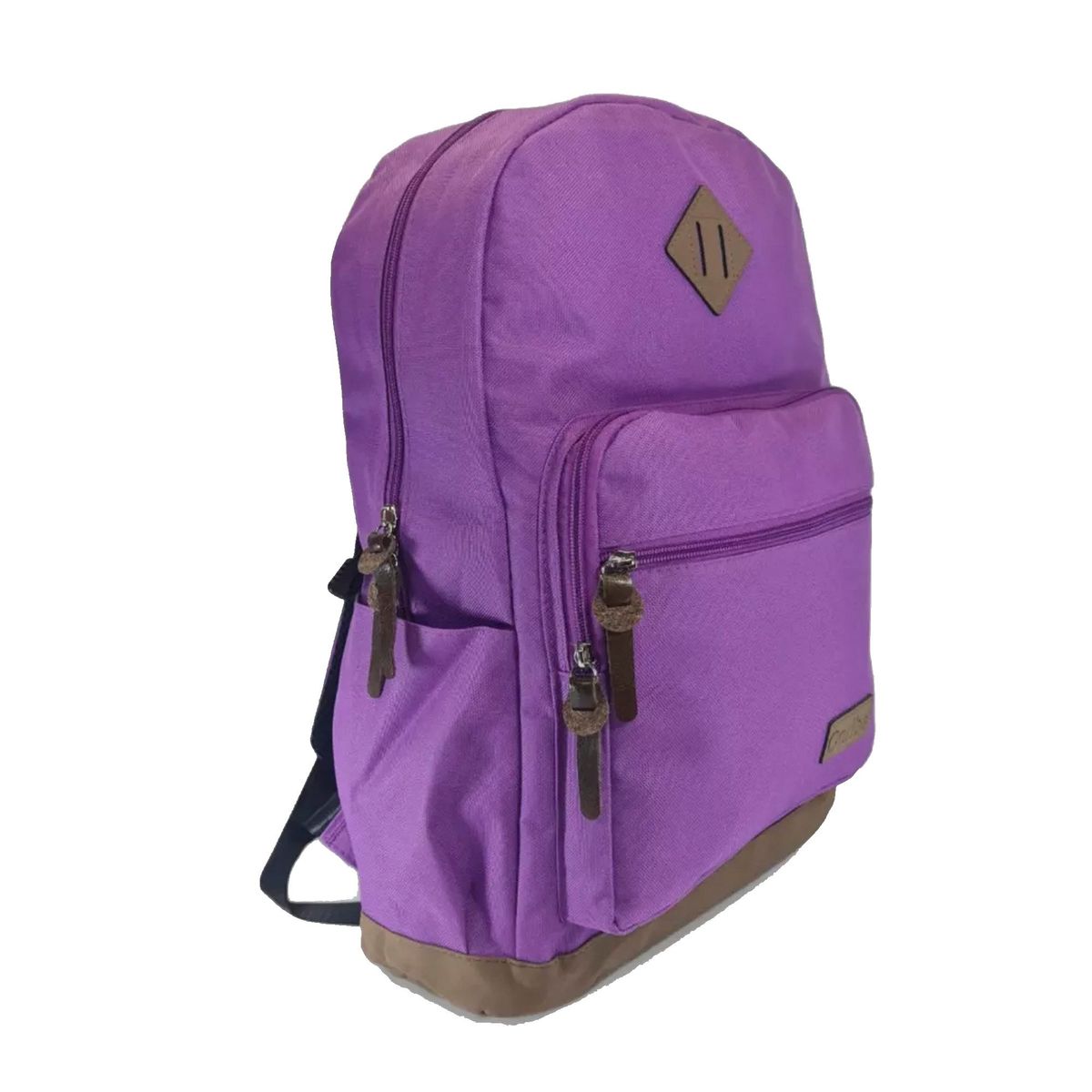 GENERICO - Mochila Grande Urbana Escolar Juvenil Unisex Morada