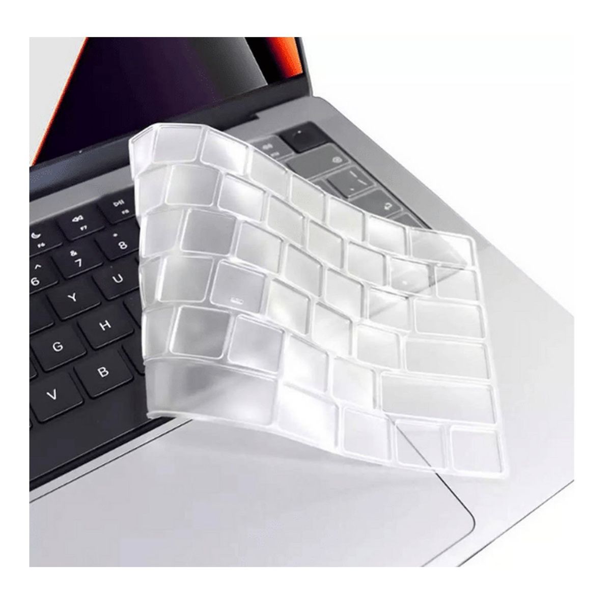 GENERICO - Protector De Pantalla Y Teclado Compatible Macbook A2337 y A2179 M1