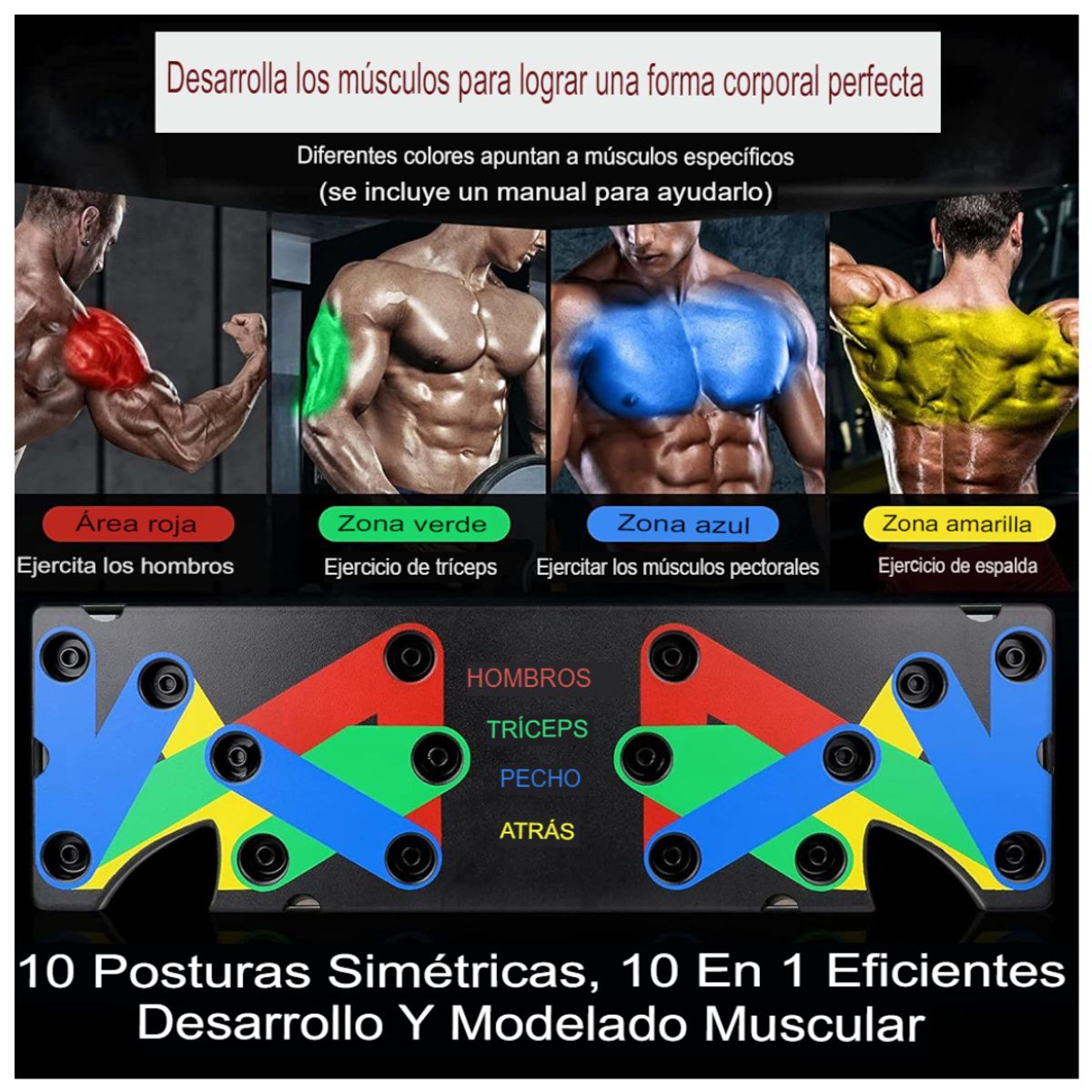 GENERICO - Tabla De Flexiones Zimex + Banda Resistente