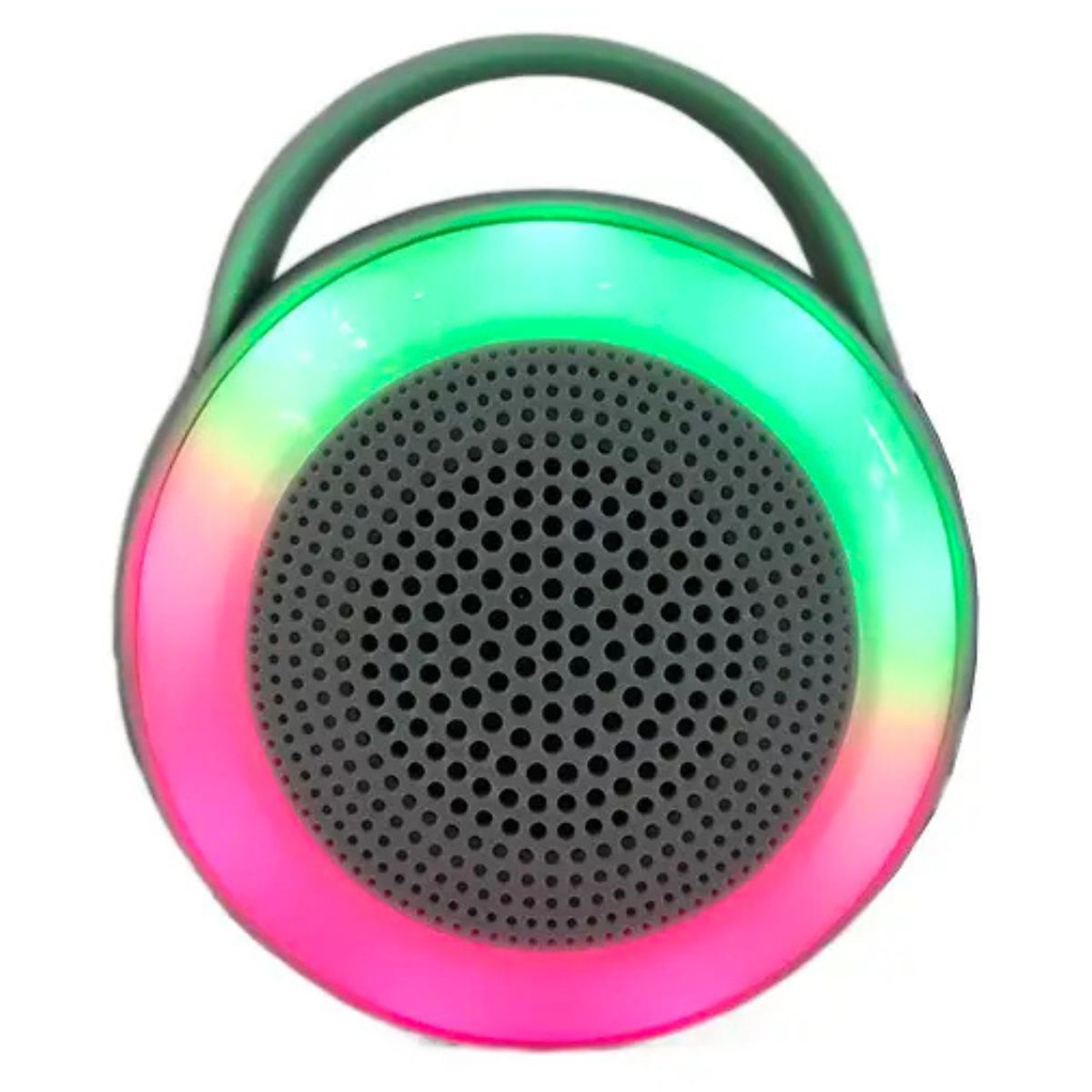 GENERICO - Altavoz Bluetooth Redonda RGB Plus