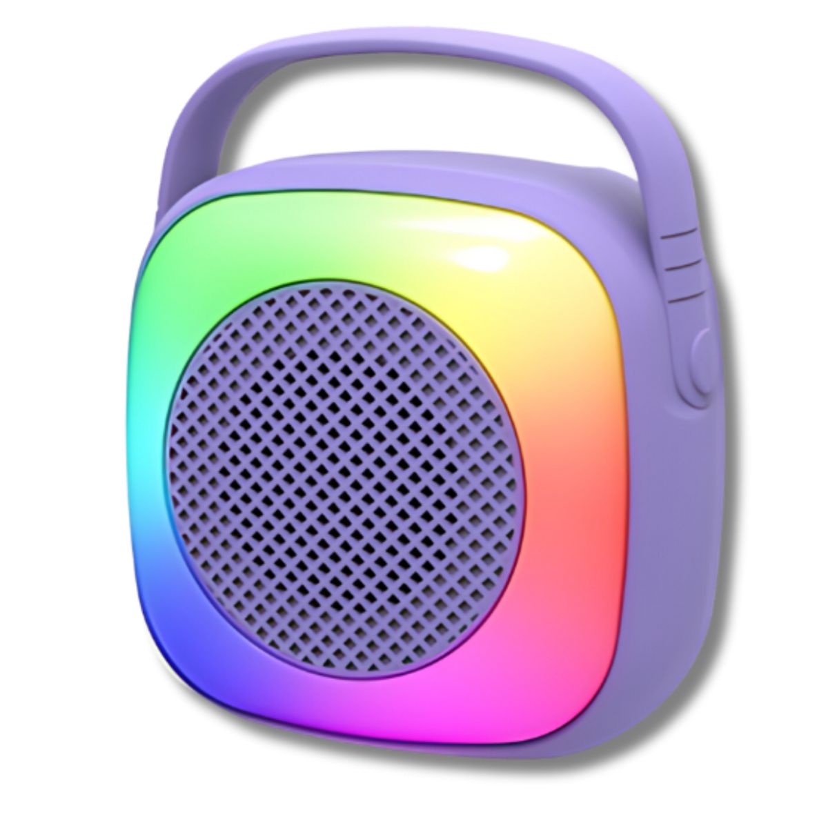 GENERICO - Altavoz Bluetooth Cuadrado RGB