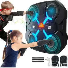 KUANGYE - Máquina De Boxeo Karate Musical Musical Boxing Con Guantes