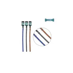 GENERICO - Collar PU Con Tachuelas De Huella Color Aleatorio 25cm12pcs