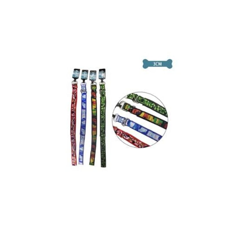 GENERICO - Collar Para Mascota Color Aleatorio 3cm 12pcs