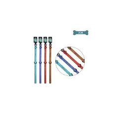 GENERICO - Collar PU Con Tachuelas De Hueso 2cm 12pcs