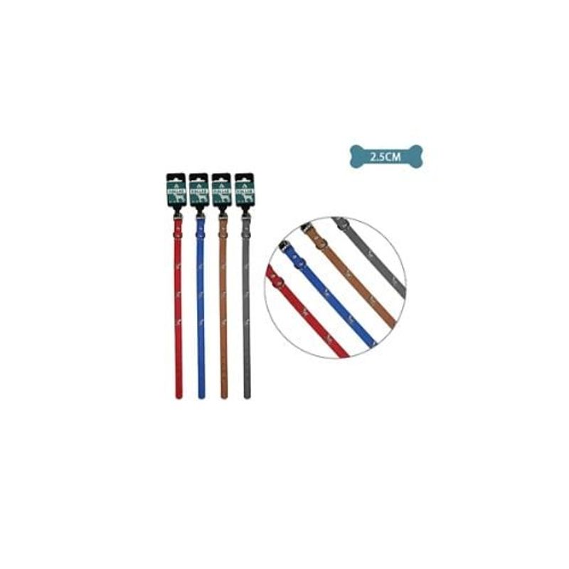 GENERICO - Collar PU Con Tachuelas De Perro 25cm 12pcs