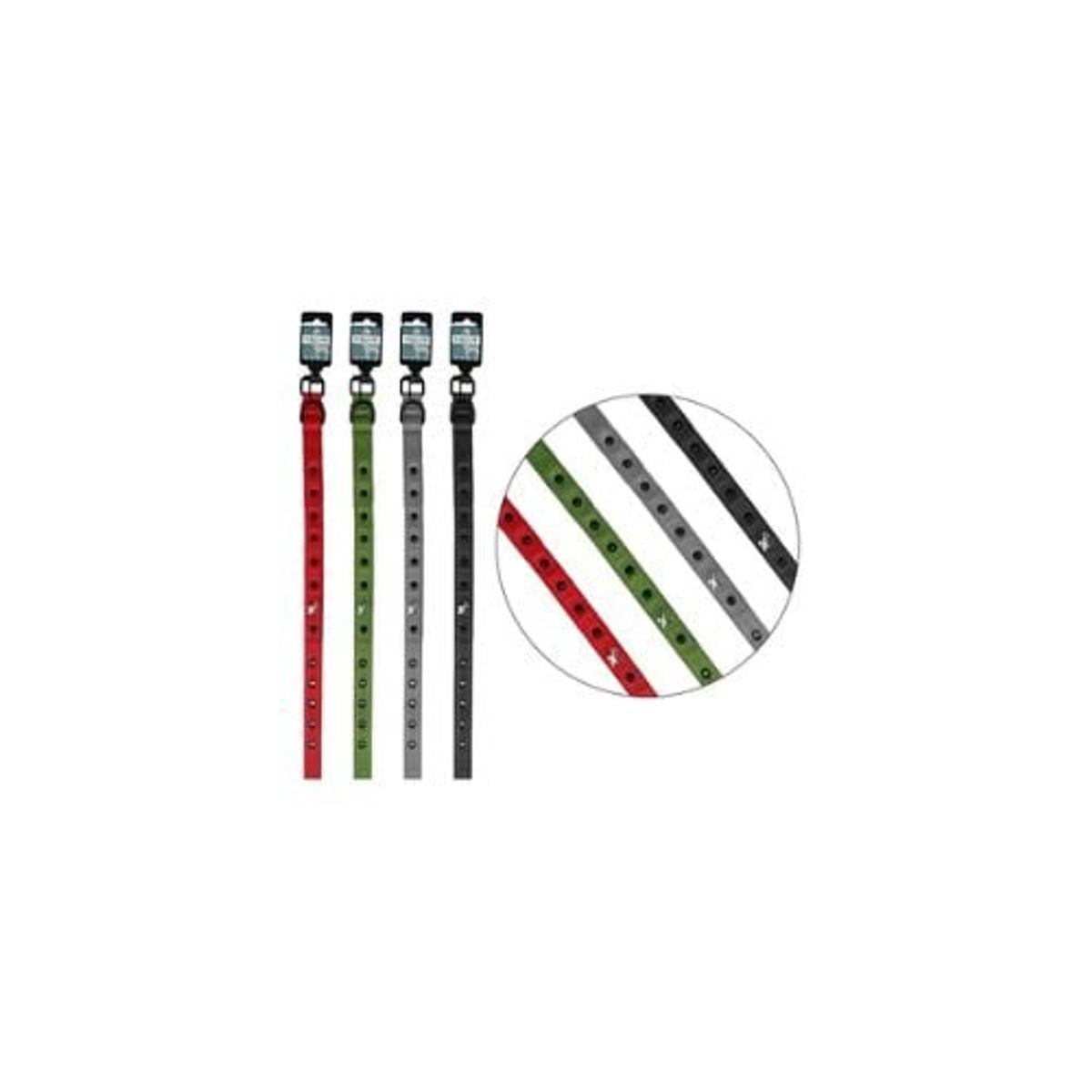 GENERICO - Collar Para Perro Con Tachuelas En Tela De Buceo 25x52cm