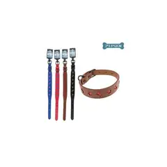 GENERICO - Collar PU Con Diseño Hueso y Estrella 2x35x52cm 12pcs