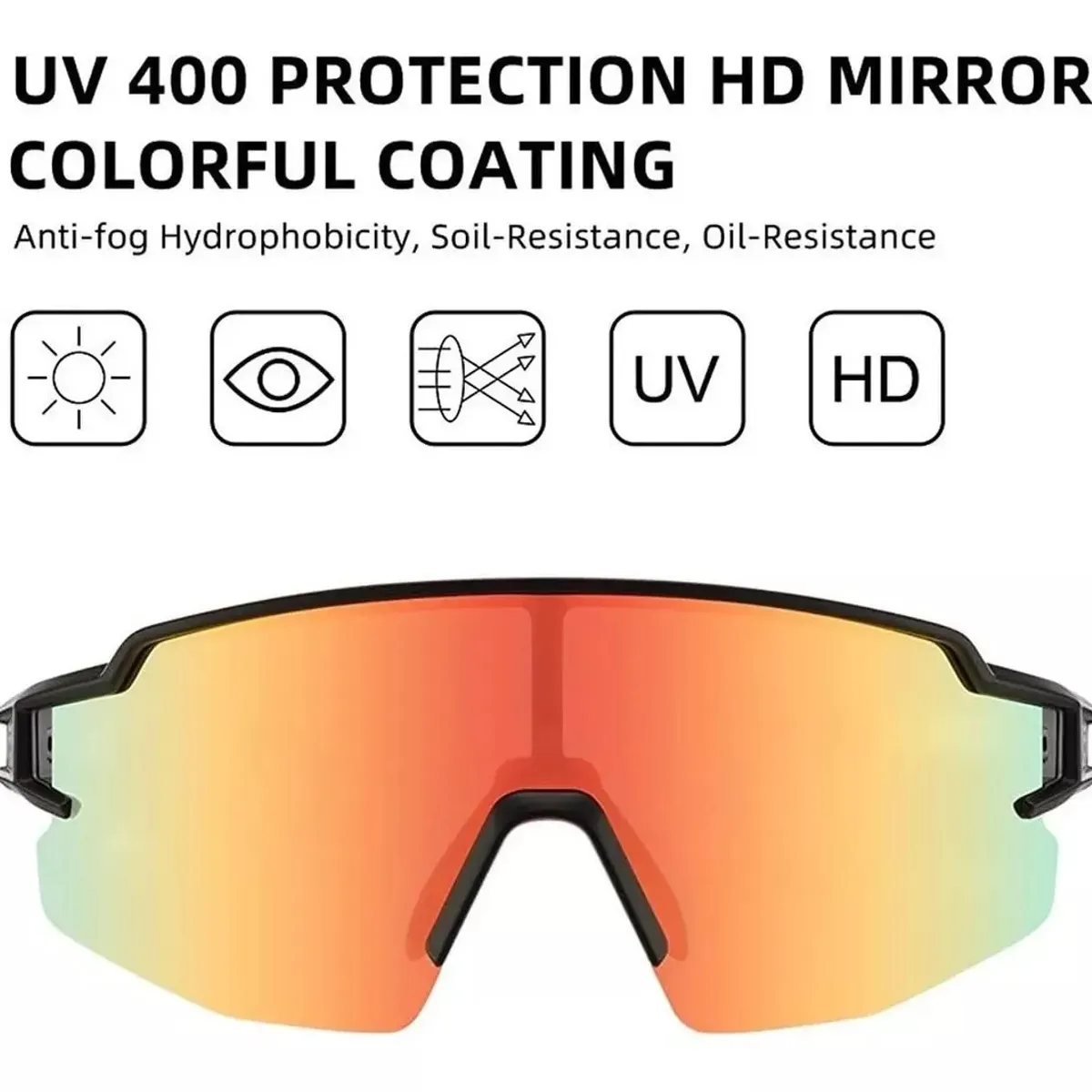 ROCKBROS - Lentes Polarizados Ciclismo Running Rockbros