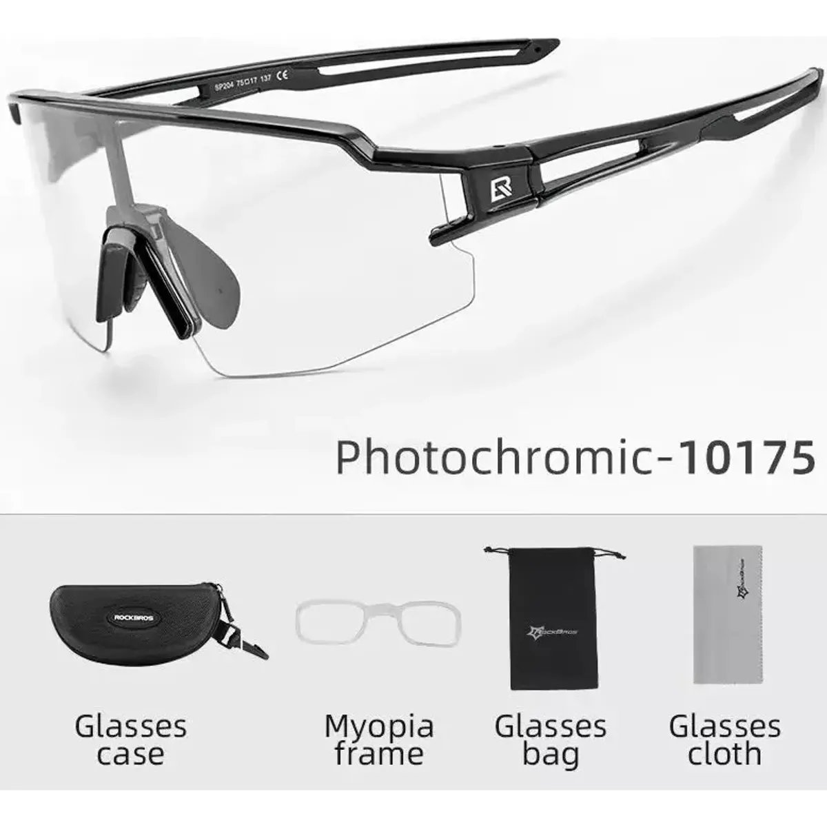 ROCKBROS - Lentes Fotocromáticos Ciclismo Running Rockbros