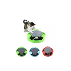 GENERICO - Juego Juguete Interactivo Gatos Mascotas Con Ratón Verde