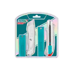 TOTAL TOOLS - Set Cuchillos Cartoneros 22 piezas Super Total