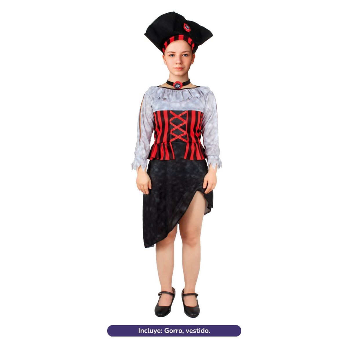 GENERICO - TRAJE PIRATA ZOMIBE 10-12